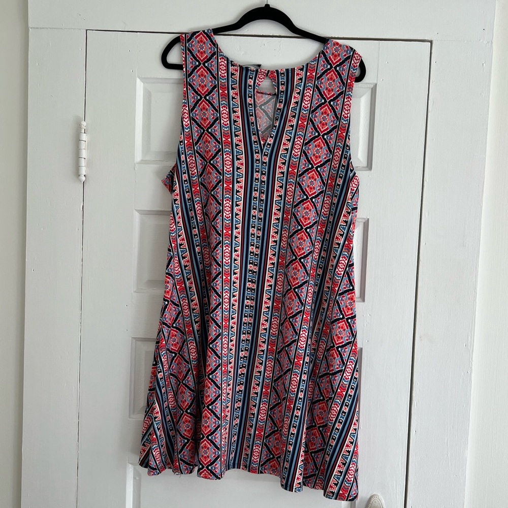 Alison Britney swing dress sleeveless - Picture 3 of 3